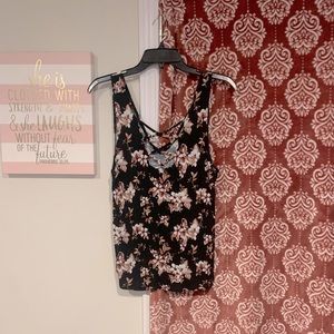 American Eagle Floral Tank-Top